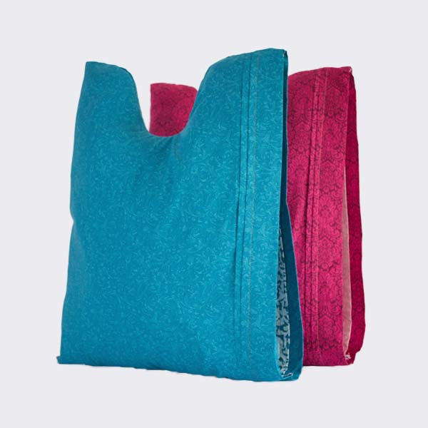 The Shell Pillow Teal and Pink Surgery Recovery Pillows
